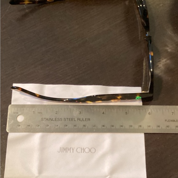 Brand new jimmy choo Havana sunglasses Tortoise shell frames w/ green lenses. - Picture 14 of 15